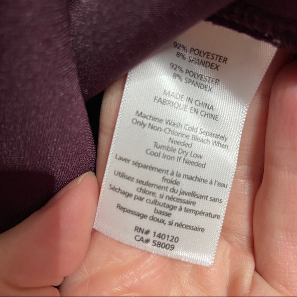 NWT Stella Dot Burgundy Neoprene Pullover - Picture 8 of 8